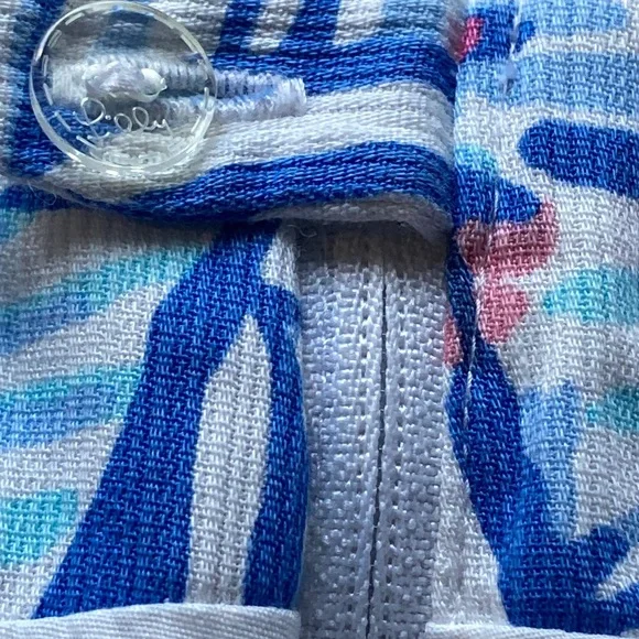 Lilly Pulitzer Michelina Skort Eliza Glisten In The Sun 4 Blue White Vacation - Picture 5 of 16